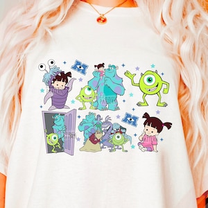 Monster sublimatie ontwerp, cartoon PNG T-shirt ontwerp, monsters controleren PNG