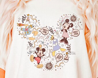 New Years Eve Disney Sublimation Design (PNG, PDF)