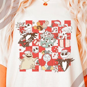 Christmas Nightmare Halloween Sublimation Design, Christmas Skeleton Sublimation PNG, Santa Holidays Sublimation Design