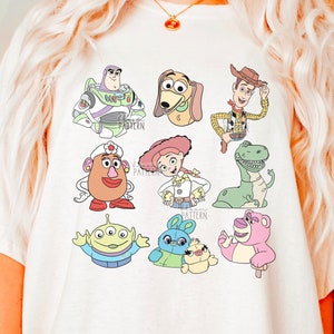 Story Friends Sublimation, Light Cartoon T shirt Sublimation Design PNG