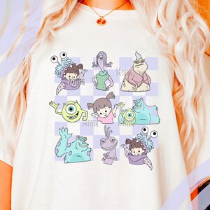 Monster sublimatie ontwerp, cartoon PNG T-shirt ontwerp, monsters controleren PNG