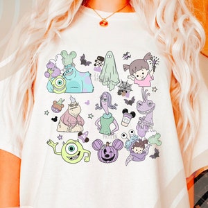 Halloween Monster sublimatie ontwerp, Halloween magische cartoon PNG T-shirt ontwerp, Monsters controleren PNG