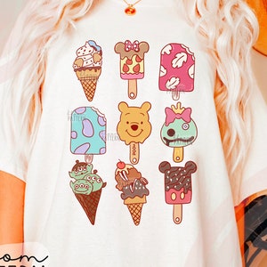Ice Cream Magical Design, Summer Ice Cream Sublimation Design PNG, Magical Mouse Ice Cream Sublimation, Digital design