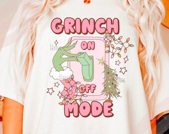 Hate Christmas On/Off Mode Christmas Sublimation Design (PNG/PDF)