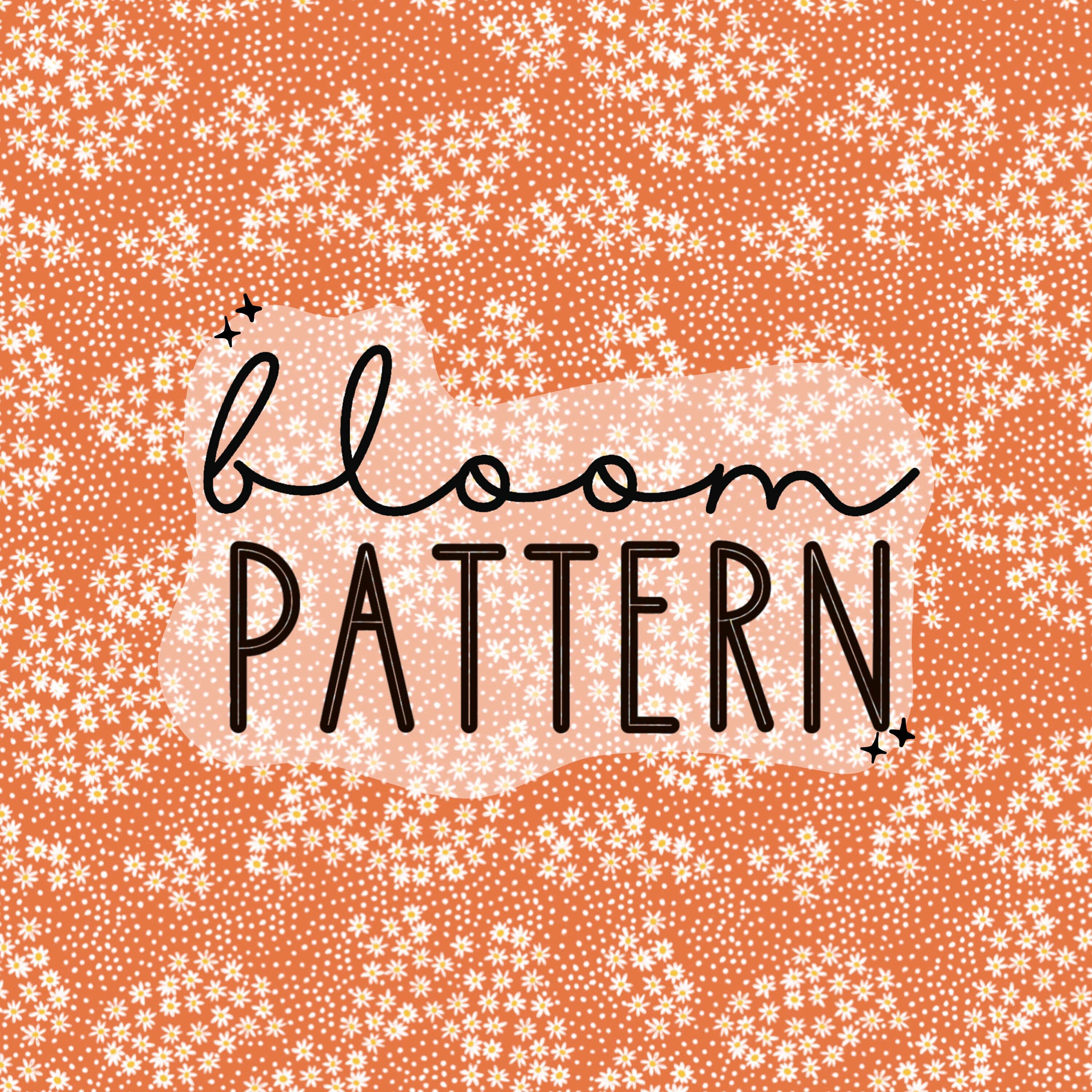 Spring Summer Boho Floral Print Seamless Pattern Repeating File for ...