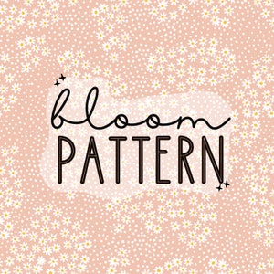 Spring Summer Boho Floral Print Seamless Pattern Repeating File for Fabric Printing Sublimation Commercial Use