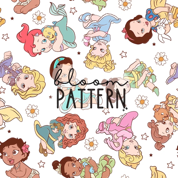 Girl Disney Pattern Baby Disney Princess Template LIVE NOW! Our New Disney Princess