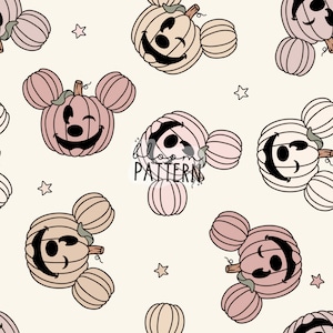 Halloween Magical Seamless, Mouse Halloween Seamless Design