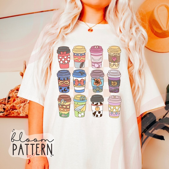 Magical Mouse Sublimation Design, Coffe Cup Spring Gloves Mouse Sublimation Design PNG, Digital Design
