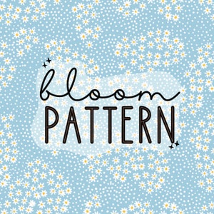 Spring Summer Boho Floral Print Seamless Pattern Repeating File for Fabric Printing Sublimation Commercial Use