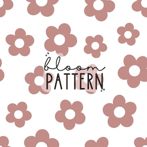 Neutral Beige Spring Summer Boho Floral Print Seamless Pattern Repeating File for Fabric Printing Sublimation Commercial Use