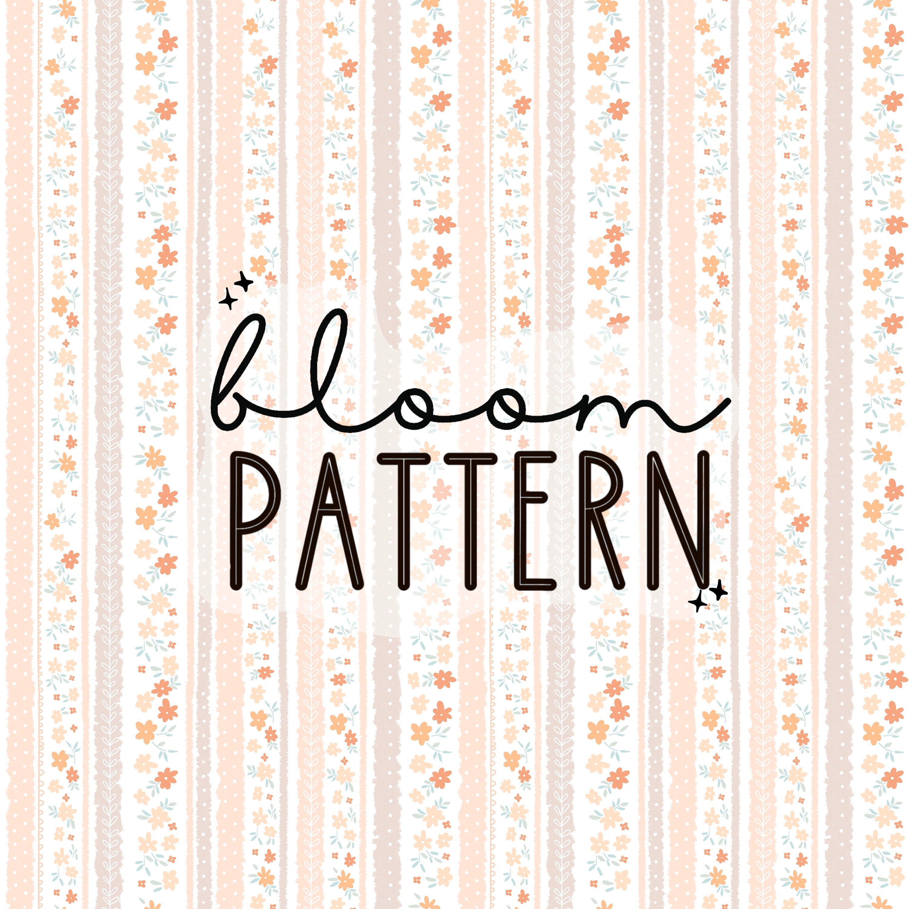 Spring Summer Boho Floral Print Seamless Pattern Repeating File for ...