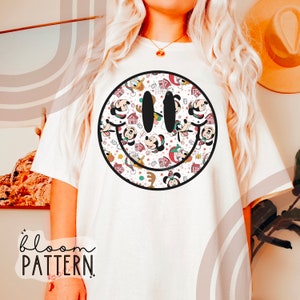 Magical Christmas PNG, Magical Smiley Face Sublimation Design Winter Design PNG Christmas png