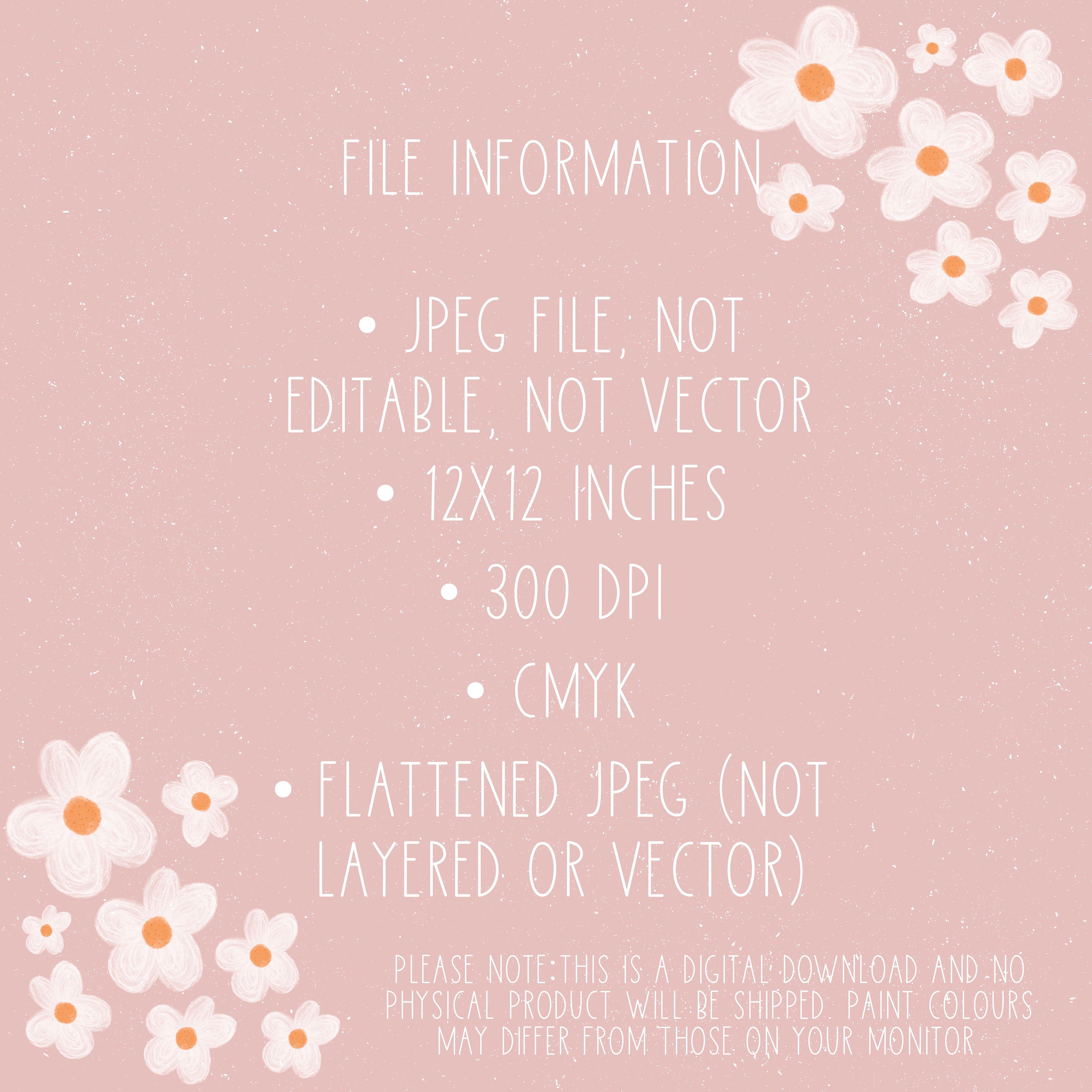 Spring Summer Boho Floral Print Seamless Pattern Repeating File for ...