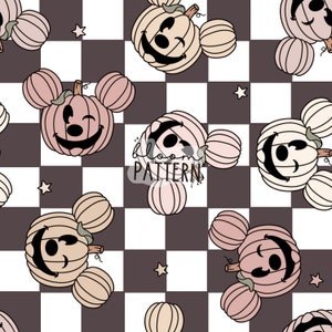 Halloween Magical Seamless, Mouse Halloween Seamless Design