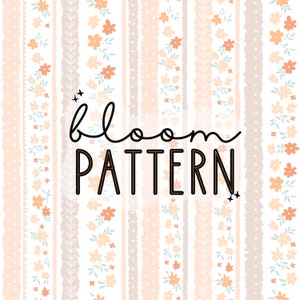 Spring Summer Boho Floral Print Seamless Pattern Repeating File for Fabric Printing Sublimation Commercial Use