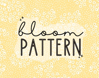 Lente zomer boho bloemenprint naadloos patroon herhalend bestand voor stof afdrukken sublimatie commercieel gebruik
