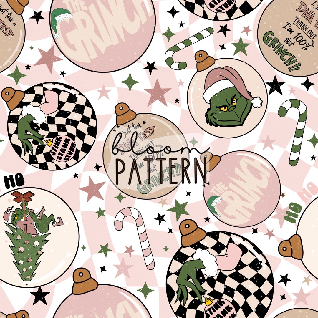 Hate Pattern Christmas Magical Seamless Pattern, Hate Christmas Seamless Pattern ...