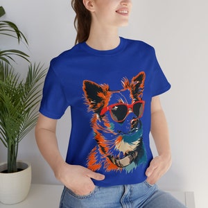 T-shirt unisexe à manches courtes en jersey pour chien image 9