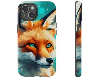 Red Fox Tough Cases, Supports Wireless Charging, TPU Protection