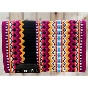 Western Saddle Pad custom saddle pad Western Show Pad Saddle blanket horse pad horse riding pad