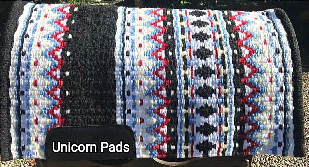 Western Saddle Pad Show Pad Saddle Blanket Mayatex Blanket Handwoven Pad Custom Pad Etsy
