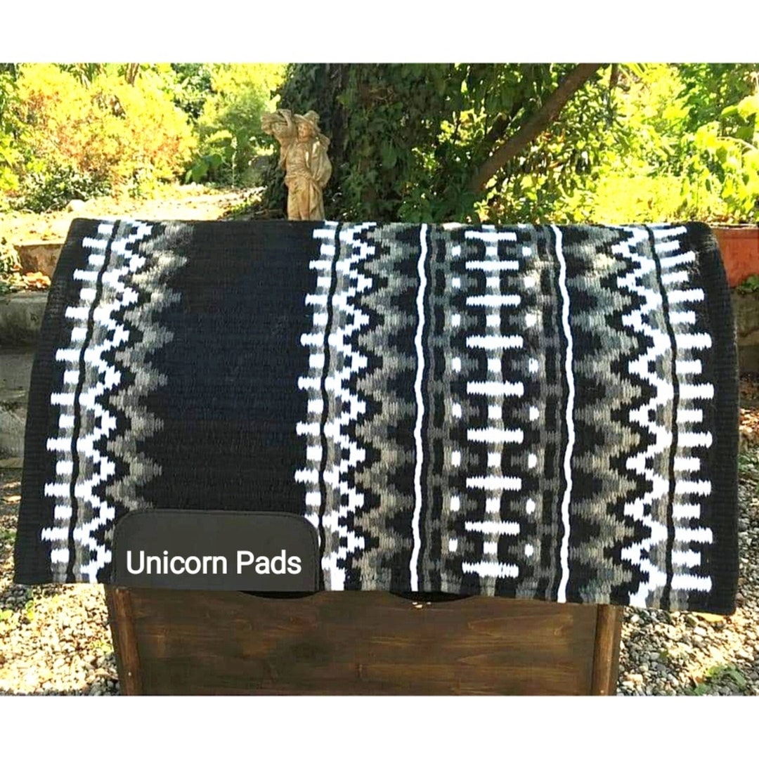 Saddle America Nouvelle-Zélande Laine Western Show Pad Saddle America Nouvelle-Zélande Laine Western Show Pad