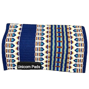 Western Saddle Pad custom saddle pad Western Show Pad Saddle blanket horse pad horse riding pad handwoven pad mayatex blanket
