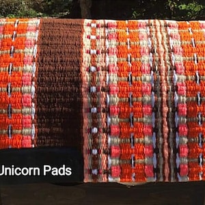 Western Saddle Pad show pad saddle blanket ranch pad wool saddle pad mayatex blanket