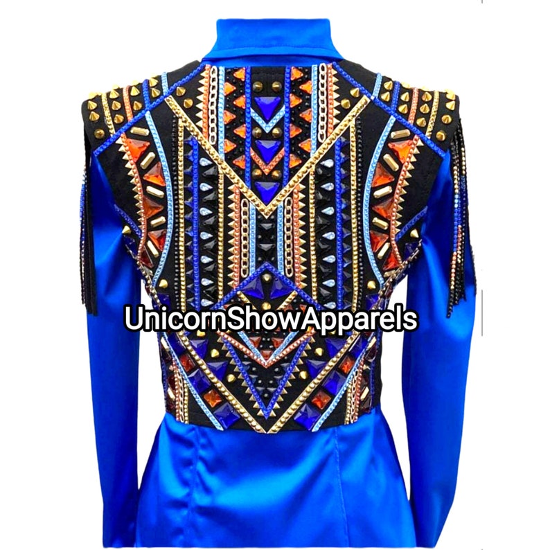 Wrexham Shirt Chemise Western Showmanship Pour Équitation - Neuf Marque Western Show Apparel Vêtement Show Horsemanship