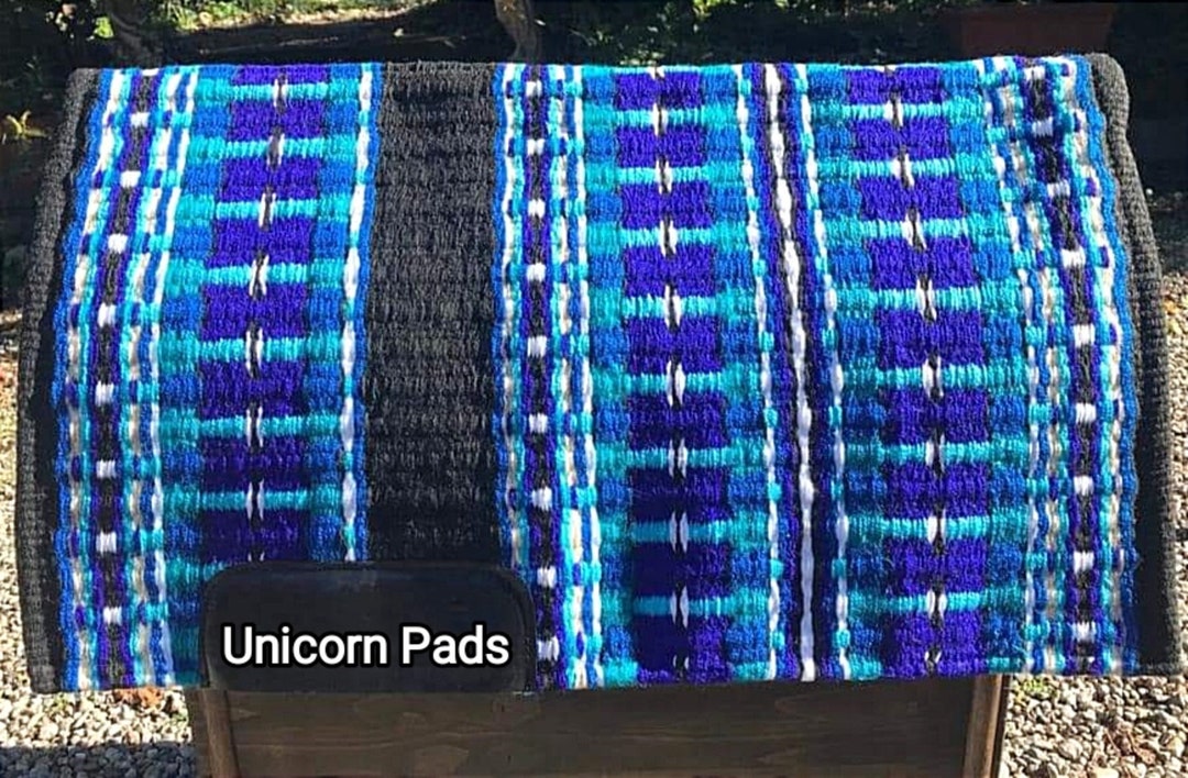 Western Saddle Pad Saddle Blanket Show Pad Wool Saddle Pad Wool Saddle