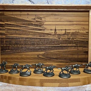 Blanton&#39;s Bottle Topper Display - Churchill Downs (HORSES NOT INCLUDED)