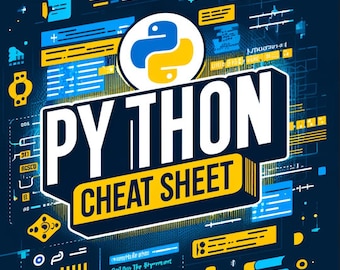 Python-spiekbriefje voor beginners: eenvoudige basisprincipes en gegevensstructuren (afdrukbaar)