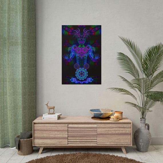 Heyokah the Light Bearer by Pavel Souviron, HD Psychedelic Poster