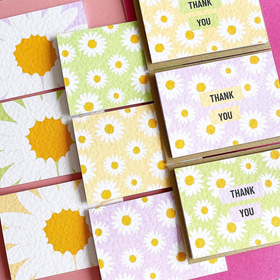 Thank You Cards Pack, Pack of Thank You Cards, Pack of Note Cards, Mini