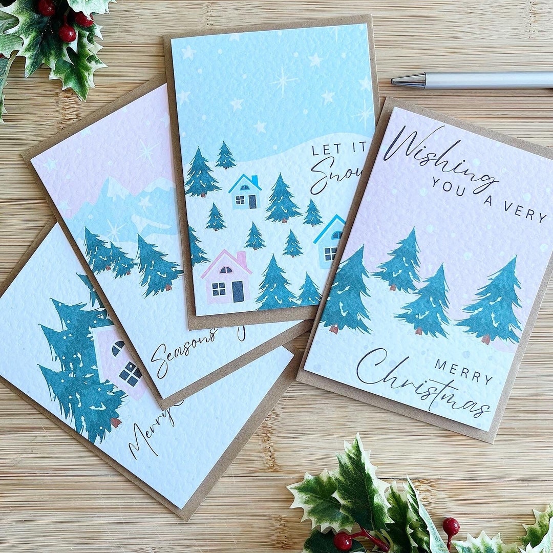 Christmas Cards Pack, Christmas Cards, Multipack of Christmas Cards, Christmas Card Set, Pack of