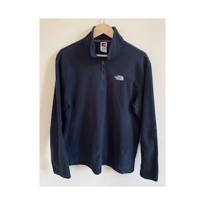 Vintage The North Face Retro Fleece Street Jacket Black Size L