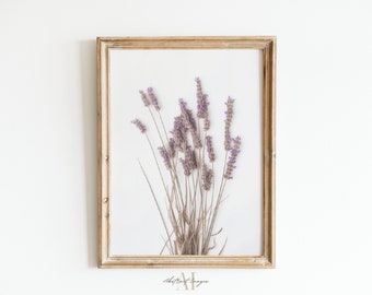 Lavender Wall Art Print, Lavender Print, Botanical Print, Farmhouse Print, Rustic Print, Lavender, Wall Art, Botanical, Gift, Farm