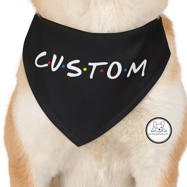 Funny Dog Bandana Etsy