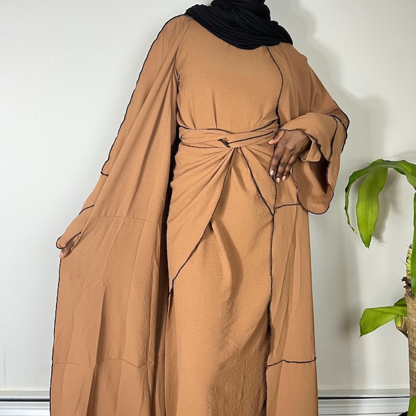Pashmina 3pc Abaya Set