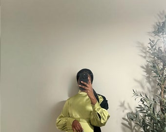 Aya 2 Piece Pants Set - Green