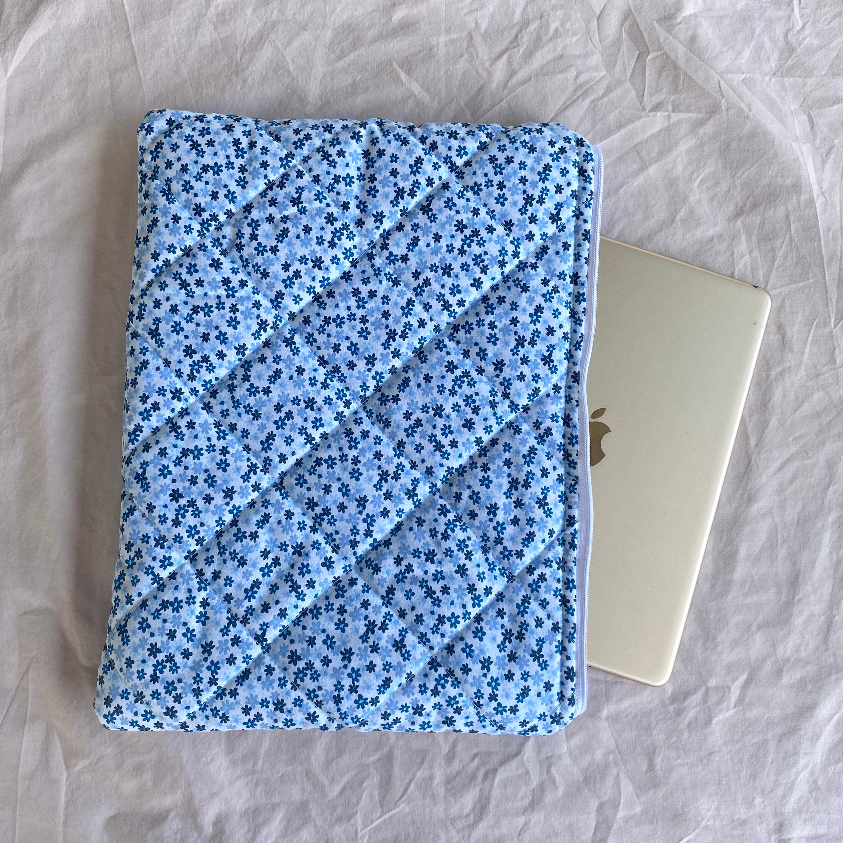 Floral Quilted Laptop Case Laptop Sleeve 13 Inch Floral Etsy