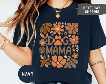 Boho Dog Mama Floral PNG, Dog Mama Png, Dog Lover Png, Mom Life Png, Dog Coquette Png, Dog Mama Shirt Png, Dog Gifts