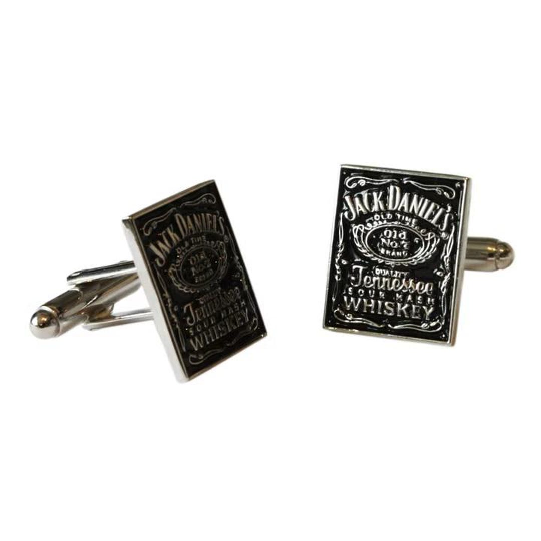 Boutons De Manchette Homme - Style Avion Militaire, Laiton Et Acier