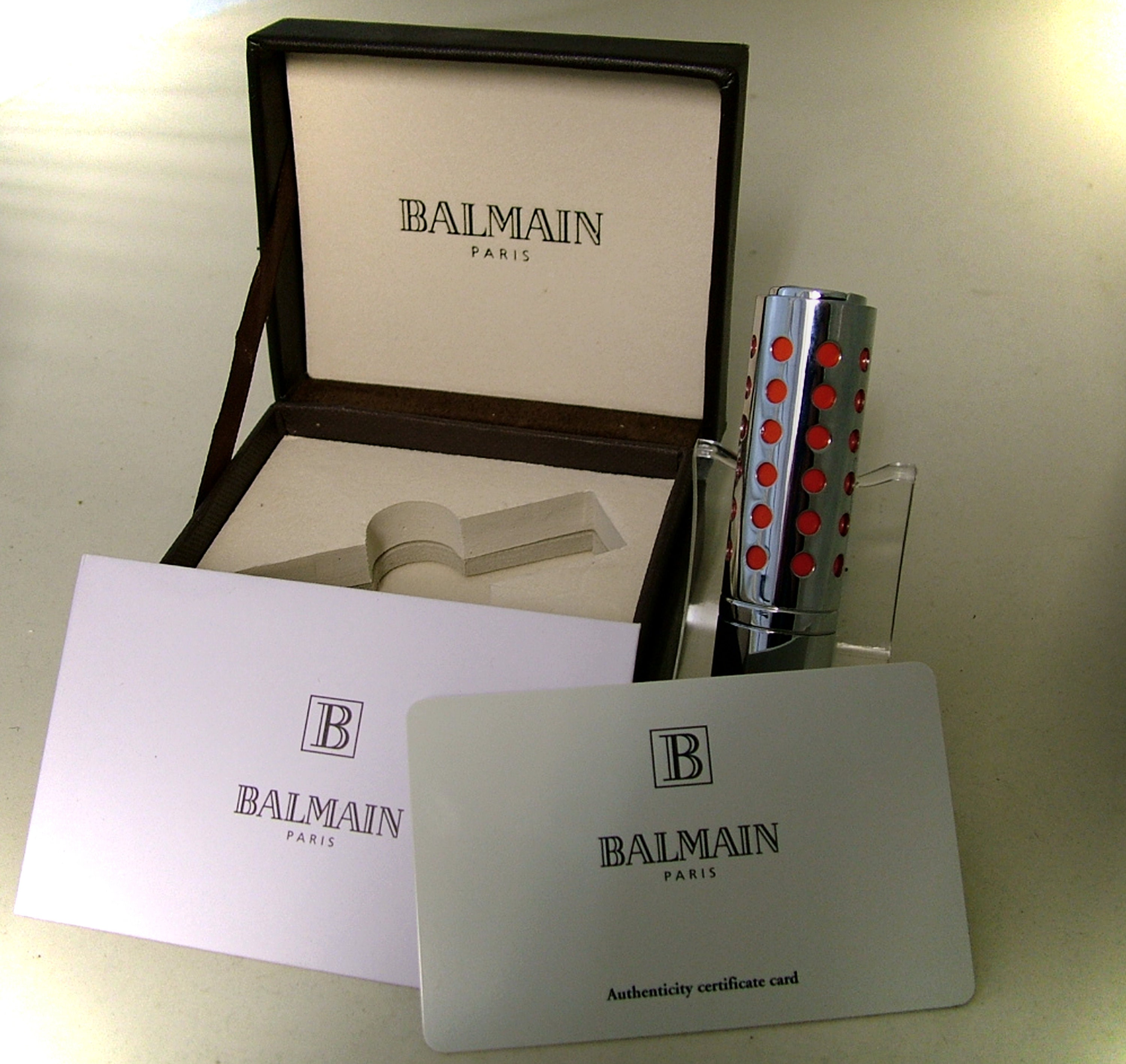 balmain cigarette case Balmain Lipstick Twist Soft Flame Gas Lighter