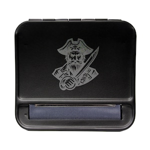 Pirate Laser engraved image Auto Cigarette Rolling machine with option to Personalise
