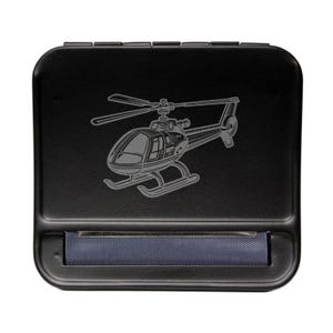Helicopter Laser engraved image Auto Cigarette Rolling machine with option to Personalise