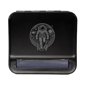 Astronaut Laser engraved image Auto Cigarette Rolling machine with option to Personalise