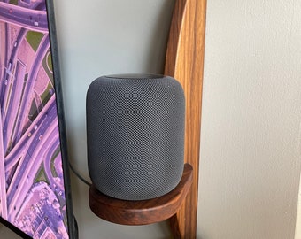 Solid Wood HomePod wall mount