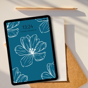 Floral Wallpaper Design Folio Cover Leather Case For Apple iPad Tablet |  eBay